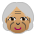 Old Woman: Medium Skin Tone Emoji Copy Paste ― 👵🏽 - sony-playstation