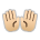 Open Hands: Medium-light Skin Tone Emoji Copy Paste ― 👐🏼 - sony-playstation