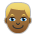 Person: Medium-dark Skin Tone, Blond Hair Emoji Copy Paste ― 👱🏾 - sony-playstation