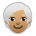 Person: Medium Skin Tone, White Hair Emoji Copy Paste ― 🧑🏽‍🦳 - sony-playstation