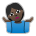 Person Shrugging: Dark Skin Tone Emoji Copy Paste ― 🤷🏿 - sony-playstation
