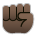 Raised Fist: Dark Skin Tone Emoji Copy Paste ― ✊🏿 - sony-playstation