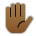 Raised Hand: Medium-dark Skin Tone Emoji Copy Paste ― ✋🏾 - sony-playstation