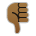 Thumbs Down: Medium-dark Skin Tone Emoji Copy Paste ― 👎🏾 - sony-playstation