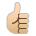 Thumbs Up: Medium-light Skin Tone Emoji Copy Paste ― 👍🏼 - sony-playstation