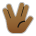 Vulcan Salute: Medium-dark Skin Tone Emoji Copy Paste ― 🖖🏾 - sony-playstation