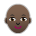 Woman: Dark Skin Tone, Bald Emoji Copy Paste ― 👩🏿‍🦲 - sony-playstation