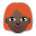 Woman: Dark Skin Tone, Red Hair Emoji Copy Paste ― 👩🏿‍🦰 - sony-playstation