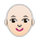 Woman: Light Skin Tone, Bald Emoji Copy Paste ― 👩🏻‍🦲 - sony-playstation