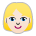 Woman: Light Skin Tone, Blond Hair Emoji Copy Paste ― 👱🏻‍♀ - sony-playstation
