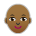 Woman: Medium-dark Skin Tone, Bald Emoji Copy Paste ― 👩🏾‍🦲 - sony-playstation