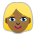 Woman: Medium-dark Skin Tone, Blond Hair Emoji Copy Paste ― 👱🏾‍♀ - sony-playstation