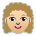 Woman: Medium-light Skin Tone, Curly Hair Emoji Copy Paste ― 👩🏼‍🦱 - sony-playstation