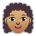 Woman: Medium Skin Tone, Curly Hair Emoji Copy Paste ― 👩🏽‍🦱 - sony-playstation